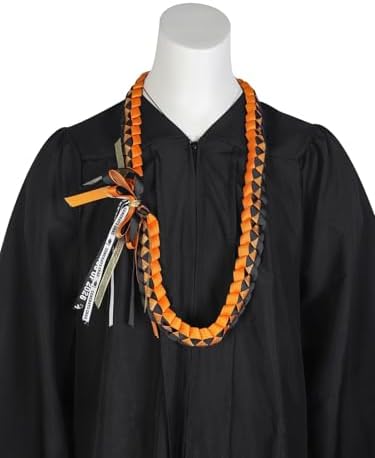 TFTAFAN Graduation Ribbon Lei Graduation Leis Necklace Class of 2026 Graduation Necklace Braided Necklace Graduation Gift Party Accessories for Women and Men - Image 6