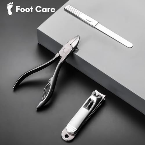 FAMILIFE Stainless Steel Manicure Set 11-in-1 Professional Nail Clipper Kit - Image 5