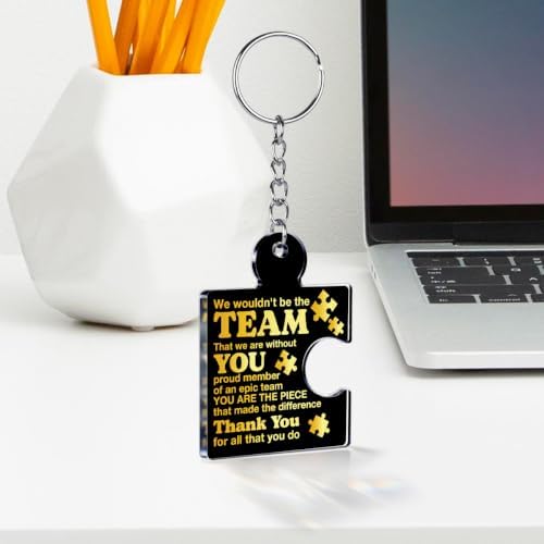 Team Appreciation Gifts Bulk for Coworkers Employee Staff Keychains - Image 3