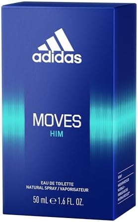 adidas Moves Him Eau de Toilette, Men's Fragrance, 1.6 fl oz - Image 5
