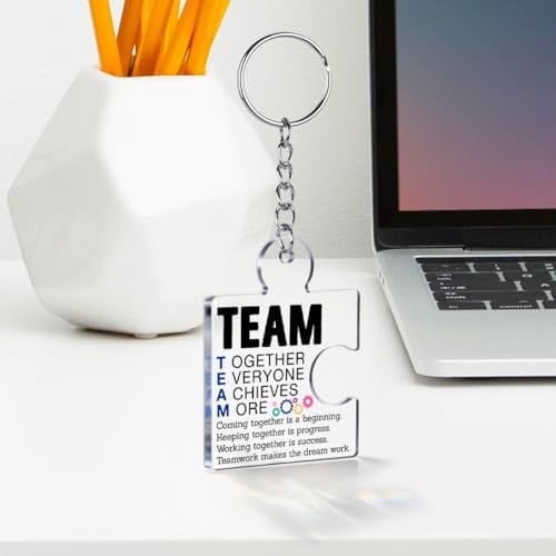 Team Appreciation Gifts Bulk for Coworkers Employee Staff Keychains - Image 3