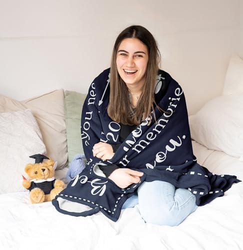 Cool Graduation Gifts 2026 - Best Gifts for High School Seniors, 2026 PHD/College/Masters Degree Graduation Gift - Grad Congrats Presents - Gradaution Blanket 60X50in - Image 2