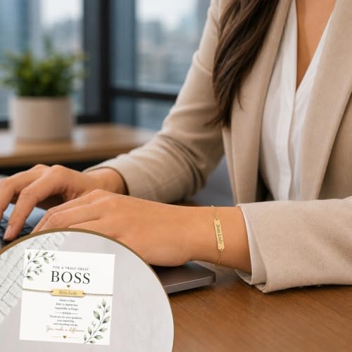 LUICONMO Thank You Gifts for Boss Lady, Bosses Day Gifts for Women - Image 7