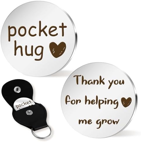 Teacher Appreciation Gifts Pocket Hug Token Back to School Gift by Cidenbio