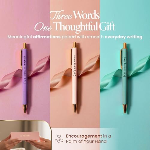 MESMOS 3Pk Funny Pens for Adults, Funny Coworker Gifts, Fun Pens for Adults, Office Supplies for Women, Unique Office Work Gifts for Women - Image 2