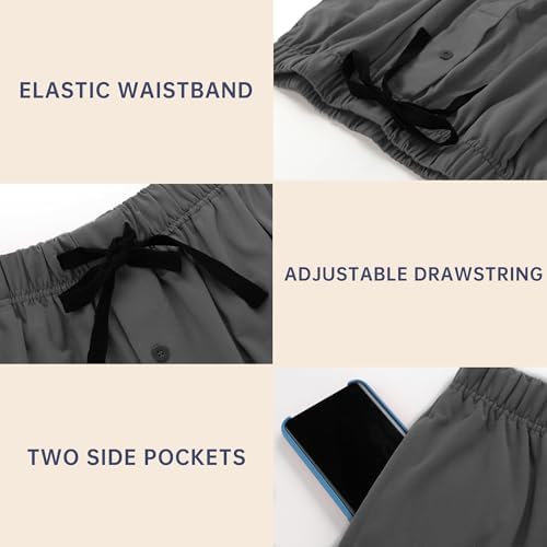 BAMBOO COOL Mens Pajama Set Lightweight Sleepwear Pjs - Image 5