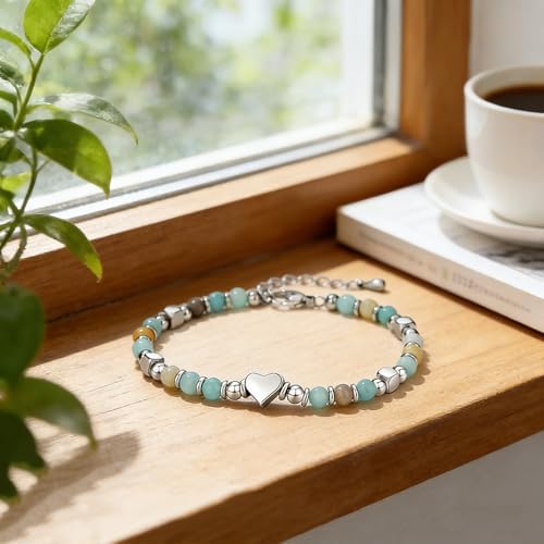 Graduation Gifts， Class of 2026 Natural Gemstone Graduation Bracelet for Her - Gift for Middle School, High School & College Women Graduates - Image 5