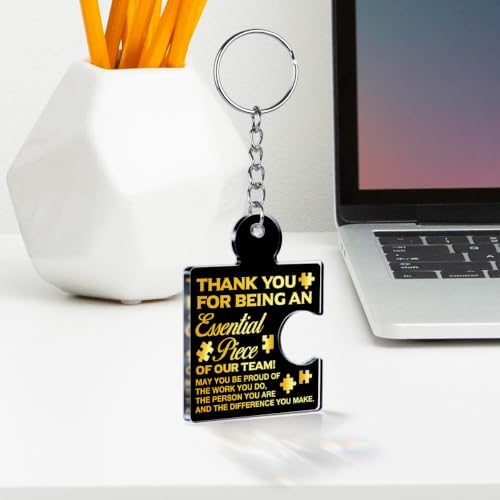 Team Appreciation Gifts Bulk for Coworkers Employee Staff Keychains - Image 3