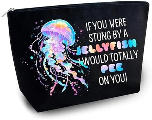 Best Friends Gifts for Friend Women Unique Female Makeup Cosmetic Bag by yinssa