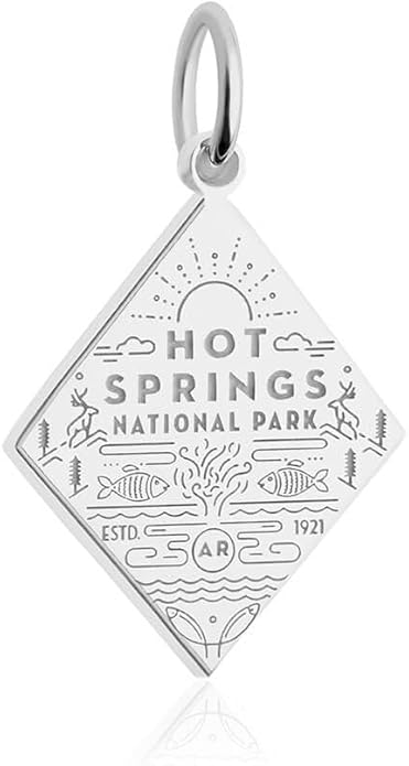 Jet Set Candy Sterling Silver National Park Souvenir Travel Charm