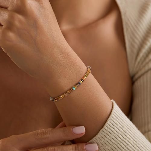 JoycuFF Morse Code Bracelets Christmas Birthday Gifts for Women Her - Image 2