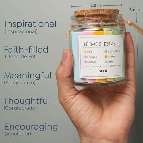 BLIEVE Read Me When Bible Verses Jar In Spanish - Image 4