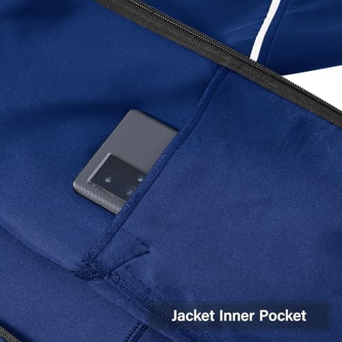 BGOWATU Men's Tracksuits Set Full Zip Jacket Hoodie Sweatsuit Running Sport Pants Outfits for Men with Zipper Pockets - Image 5