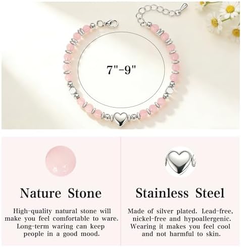 Parma77 2026 Graduation Gifts for Her, High School College Graduation Gifts for Women, Inspirational Compass/Heart Graduation Bracelets with Gift Message Card for Women Daughter Sister Friends - Image 3