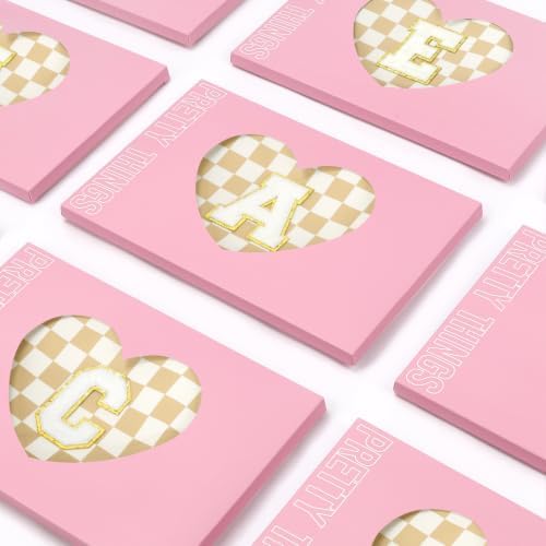 mibasies 2 PCS Initial Makeup Bags for Women: Cosmetic Bag for Travel Toiletry - Birthday Gifts for Teen Girl Gifts Trendy Stuff - Graduation Teacher Gift for Girlfriend -Checkered Brown A - Image 7