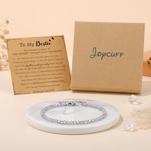 JoycuFF Moonstone Bracelet Christmas Birthday Valentines Gifts for Women - Image 6