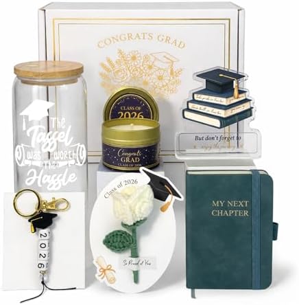 MHSMHL 2026 Graduation Gifts, College High School Graduation Gift for Him Her Girls Women, Grad Gifts Class of 2026 Graduation Gift Box by MHSMHL