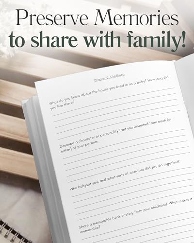 Mom's Life Story Journal (Hardcover): A Meaningful Keepsake for Mom to Share Her Journey and Memories, Book Includes 250+ Prompt Questions, Sentimental Gifts for Mother's Day, Birthday & Christmas - Image 4