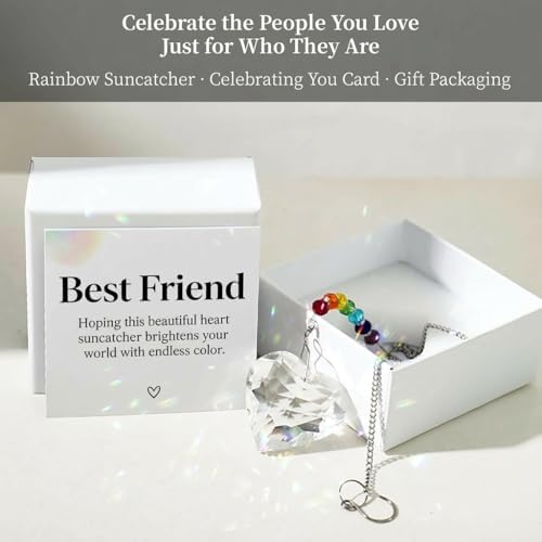Hegelda Birthday Gifts for Women Friendship Crystal Suncatcher Ornament - Image 2