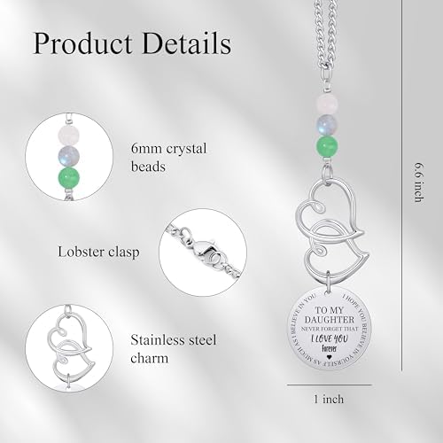Daughter Birthday Gifts, Gifts for Daughter, Rear View Mirror Accessories - Image 6
