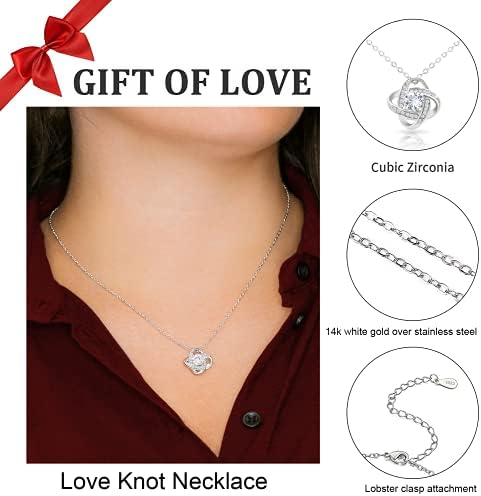 Graduation Gifts, Graduation Necklace Knot Love Seniors College High School for Daughter Granddaughter Sister Niece Best Friend - Image 3
