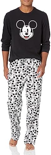 Amazon Essentials Disney | Marvel | Star Wars Men's Soft & Comfortable Flannel Pajama Sleep Sets by AmazonEssentials