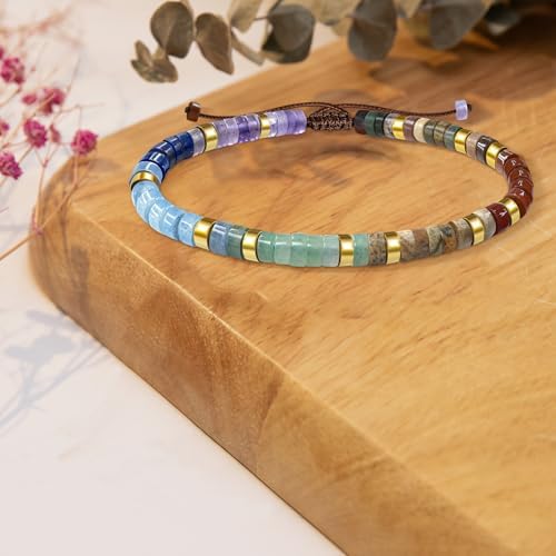 AGOT Thank You Gifts for Women: Teacher Appreciation Office Gifts for Coworkers Employee Boss Lady Manager Colleague Natural Stone Bracelet - Image 7