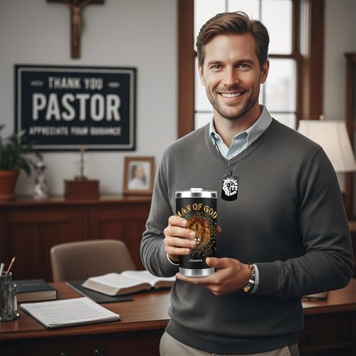 CRASHOT Christian Gifts for Men, Travel Tumbler Religious Gift Set - Image 5