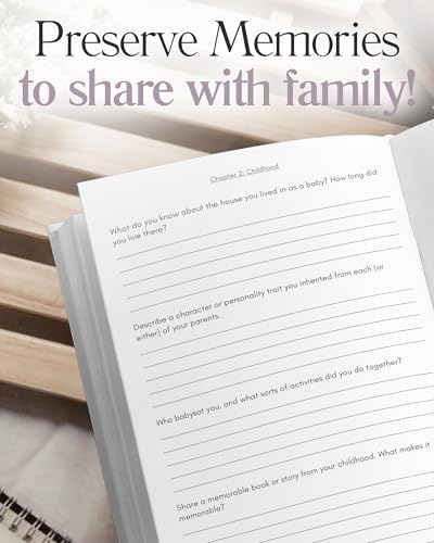 Stepmom's Life Story Journal (Hardcover): A Meaningful Keepsake for Stepmom to Share Her Journey & Memories, Book Includes 250+ Prompt Questions, Sentimental Gift for Mother's Day, Birthday, Christmas - Image 4