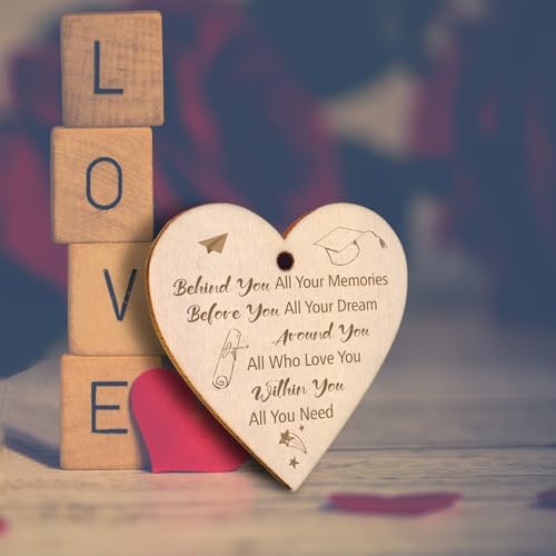 EYITUPC Rustic Wooden Double-Sided 2026 Graduation Frame Gifts for Him Her - Image 3