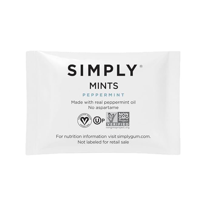 SIMPLY Peppermint "It's a Boy!", Individually Wrapped Peppermint Breath Mints, Bulk 50 Packets (2 per Packet), | Gender Reveal, Baby Shower, Party Favors