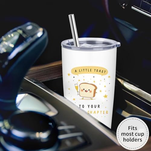 Coworker Leaving Gifts - Farewell, Going Away Gift for Coworker - Cute New Job, Goodbye, Last Day, Promotion, Moving Away, Birthday, Retired Gifts for Women, Female - 20 Oz Tumbler - Image 5