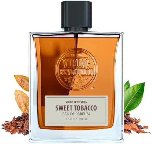 Viking Revolution Mens Cologne - Sweet Tobacco Eau de Parfum -3.5 fl oz by VikingRevolution