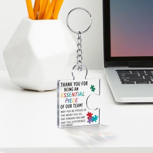 Team Appreciation Gifts Bulk for Coworkers Employee Staff Keychains - Image 3