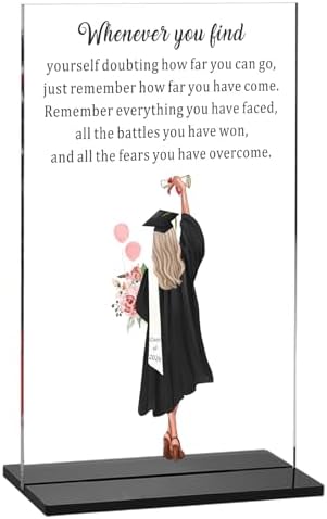 Class of 2026 College Graduation Gifts for Her Teens Girls Women Graduation Decorations Class of 2026 for College University Friends Daughter Inspirational End of Year Student Gifts for Women Her by NUBARKO