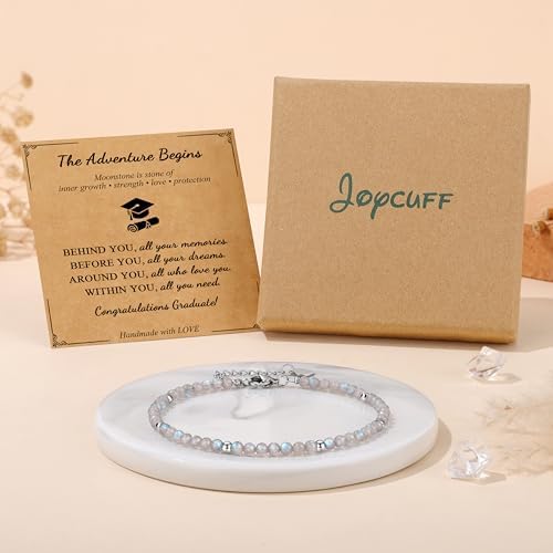 JoycuFF Moonstone Bracelet Christmas Birthday Valentines Gifts for Women - Image 6