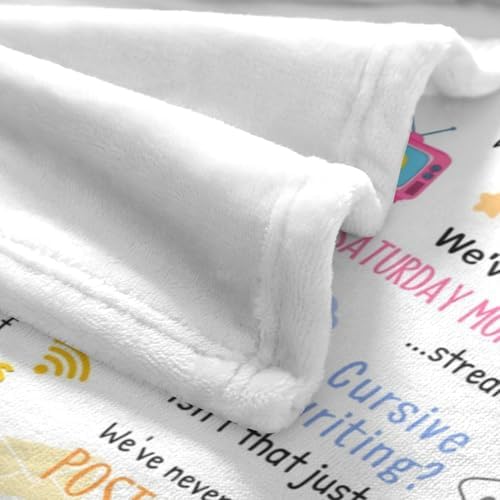 Class of 2026 Graduation Gifts Blanket - Graduation Gift for Her Him, High School College Congrats Graduate Gifts for Women Men, 2026 Graduation Party Decorations, Soft Flannel Throw Blanket, 60"x50" - Image 5