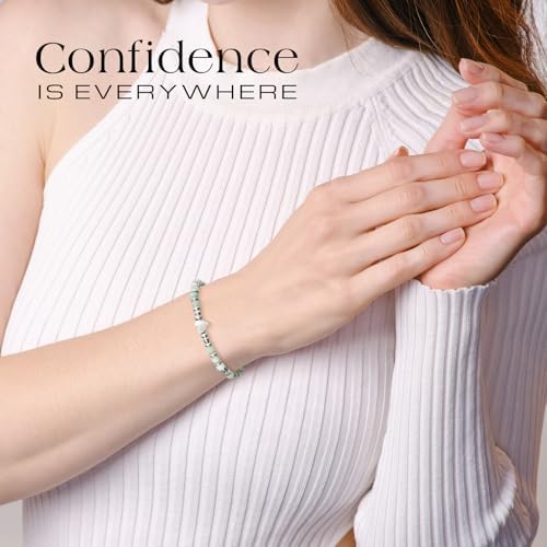 Inspirational Gifts Bracelets for Women, Healing Natural Stone Bracelets - Image 2