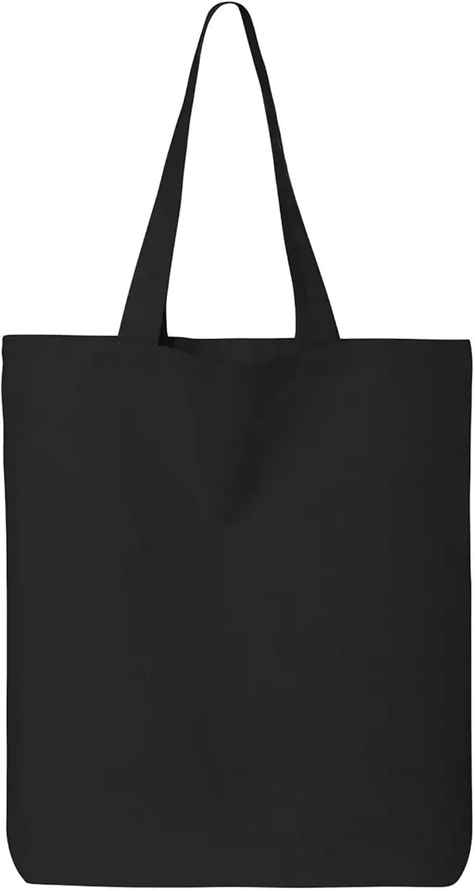 shop4ever Personalized Custom Design Your Own Eco Cotton Tote Reusable Shopping Bag Customizable Gift