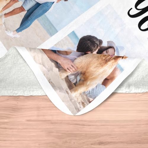 inkArts Personalized Photo Blankets, Customized Blankets with Pictures, Fleece Throw Blanket, 30x40 inches, Lightweight, Durable, Machine Wash, Unisex, Christmas Theme - Image 7