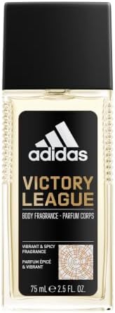 Adidas Victory League Body Fragrance 2.5 fl oz (Pack of 1), Notes of Lavender, Mint, and Cardamom, Men's fragrance, Long lasting, Sporty fragrance, Travel size by adidasfragrance