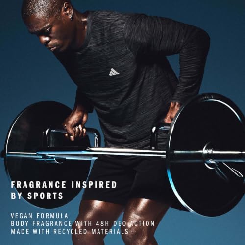 Adidas Team Force Body Fragrance 2.5 fl oz (Pack of 1), Notes of Grapefruit, Jasmine, and Amber, Men's fragrance, Long lasting, Sporty fragrance, Travel size - Image 2