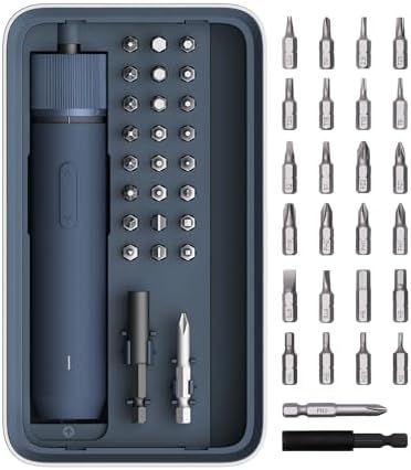 HOTO 25-Piece Upgraded Electric Screwdriver Kit, Cordless Screwdriver by HOTOTools