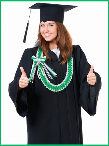 TFTAFAN Graduation Leis and Graduation Honor Cords Class of 2026 Graduation Ribbon Lei Graduation Necklace Braided Necklaces gift for Student Gifts Party Supplies - Image 5