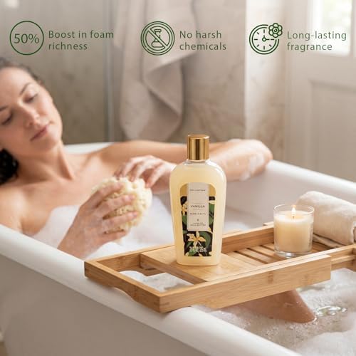 Spa Luxetique Vanilla 10pc Gifts for Women Spa Gift Basket - Image 4