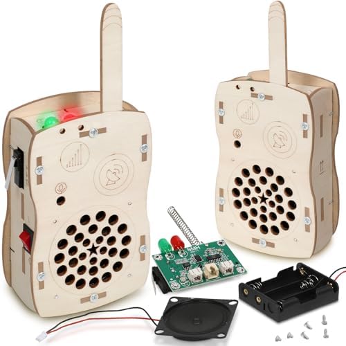 Stem Projects Walkie Talkies Toys for Boys Age 8-12 12-14 Science Kit by choooheme