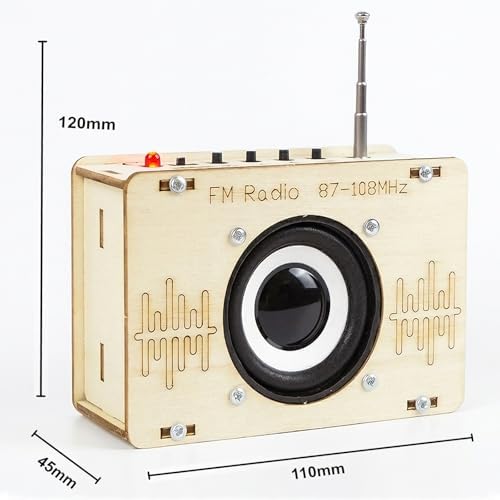STEM Toys for Ages 6-8-13 Science Kits DIY Building Radio Cool Stuff for Kids Gadget Birthday Gifts for 7 9 11 12 14+ Year Old Boys Girls Teen Circuit Engineering Electronics Project Activities - Image 6