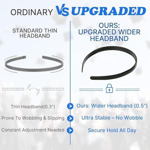 Black Graduation Cap Headband for Graduation Day - Image 5