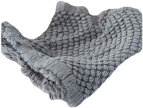 Zeroest Newborn Baby Photography Props Basket Filler Blanket (Gray) by NewbornPhotographyProps