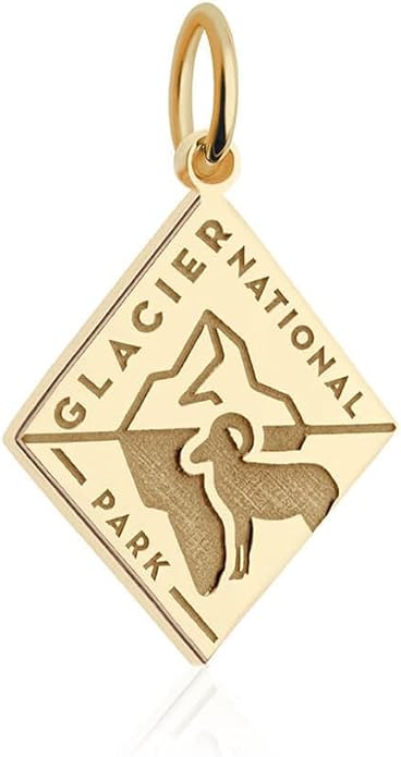 Jet Set Candy National Park Souvenir Travel Charms Gold Vermeil